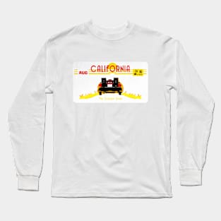 California future license plate Long Sleeve T-Shirt